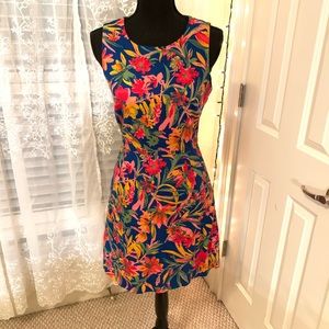 JCrew Floral Print Pencil Dress